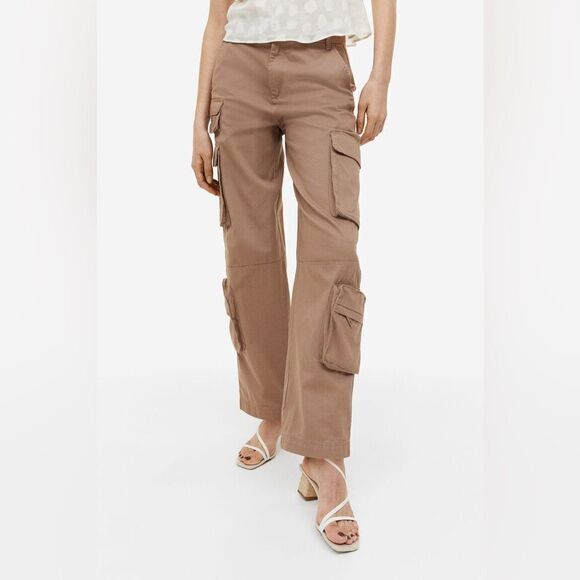 H&M New Straight Multi Pocket Pants - Picture 5 of 7
